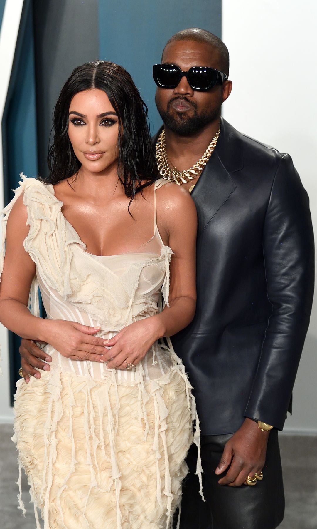 Kim and Kanye got married in 2014
