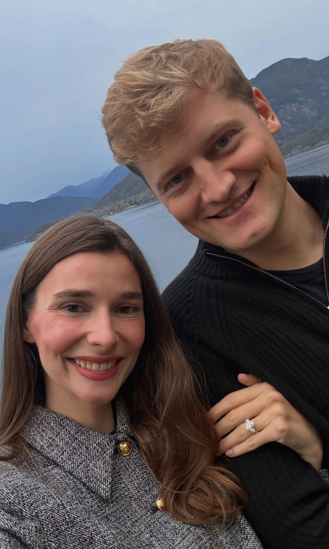 Alexa shared photos of her engagement earlier this week