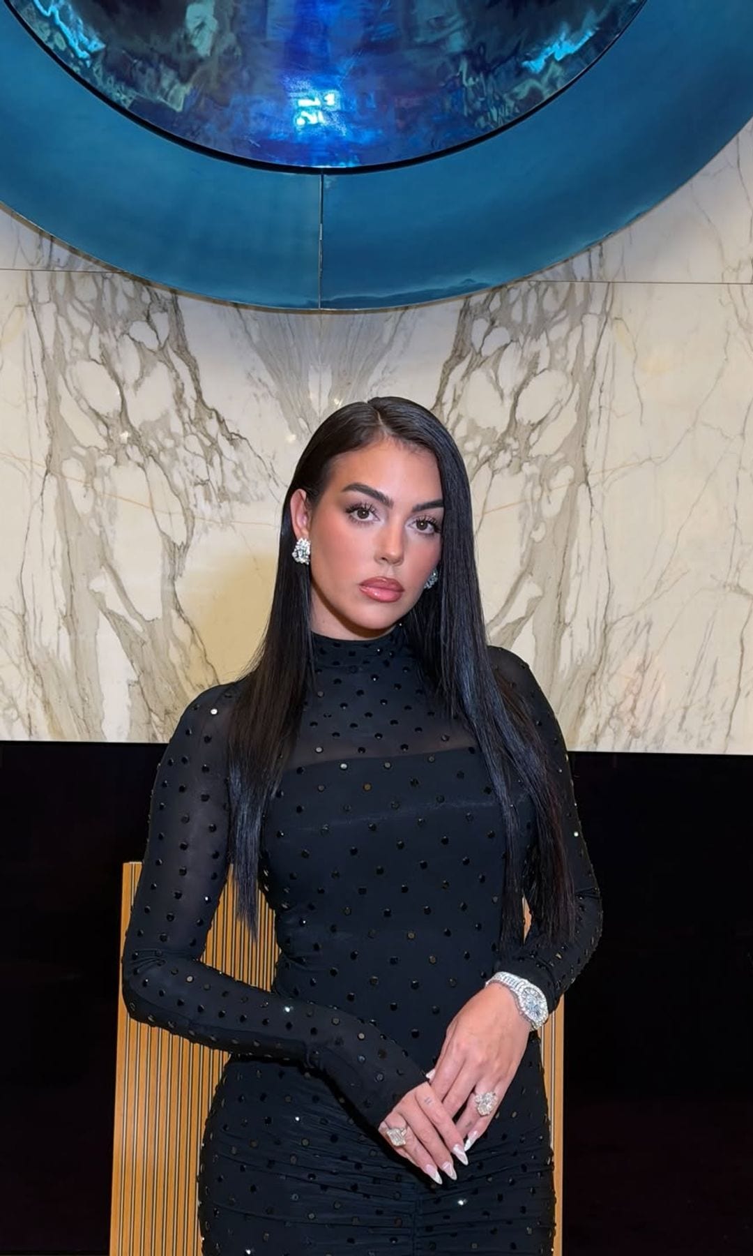 Georgina Rodriguez was Ronaldo's date at the Globe Soccer Awards 2025