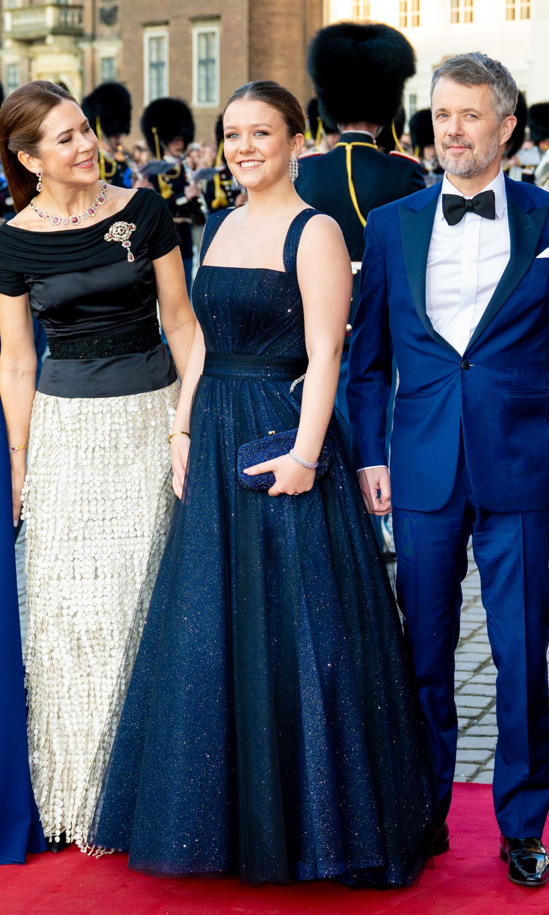 4. Tulle Dress and Her Mother’s Earrings