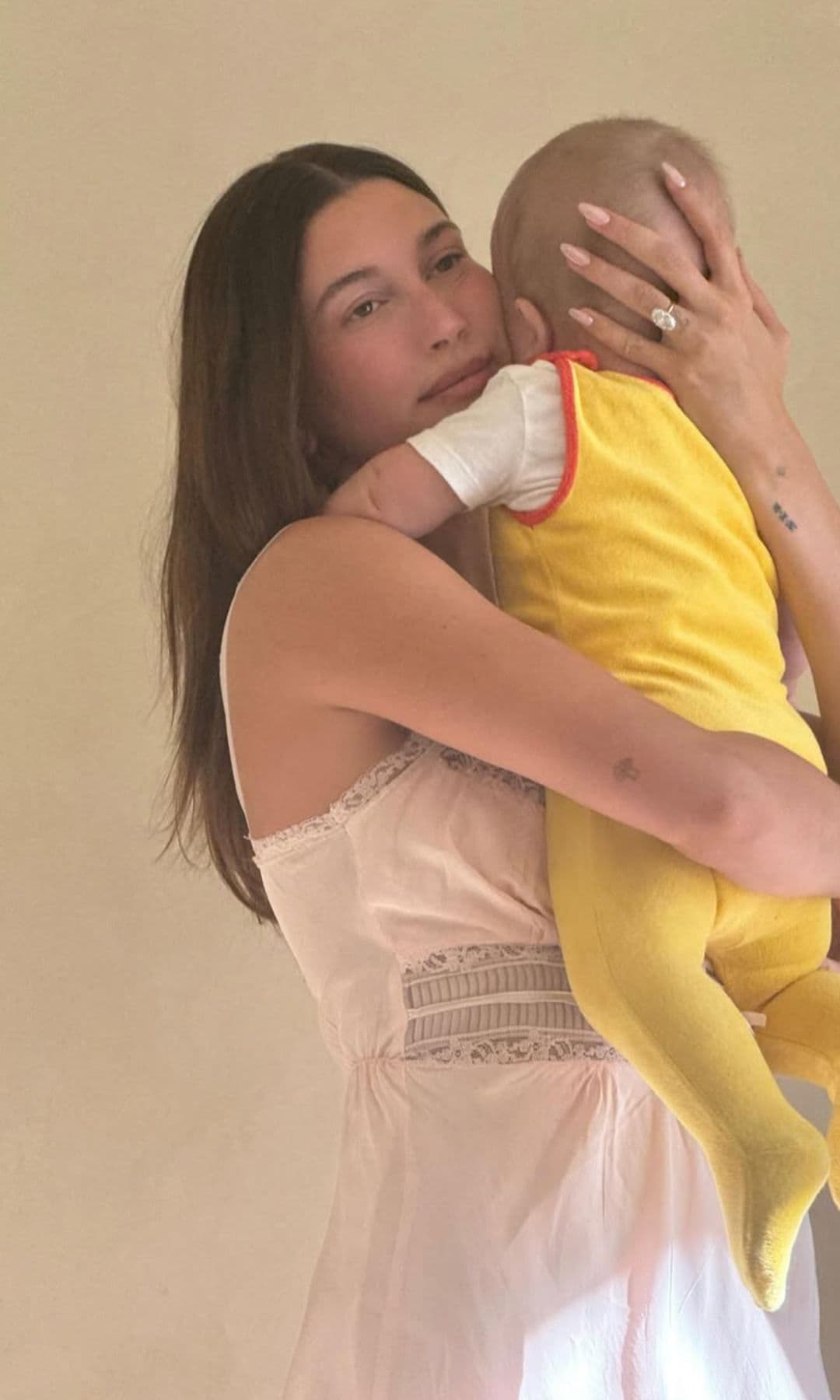 Hailey Bieber and her son Jack