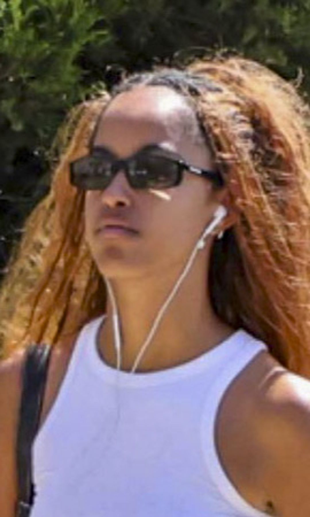 Malia Obama trades denim cutoffs for the chic jersey trend in back-to-back LA outings
