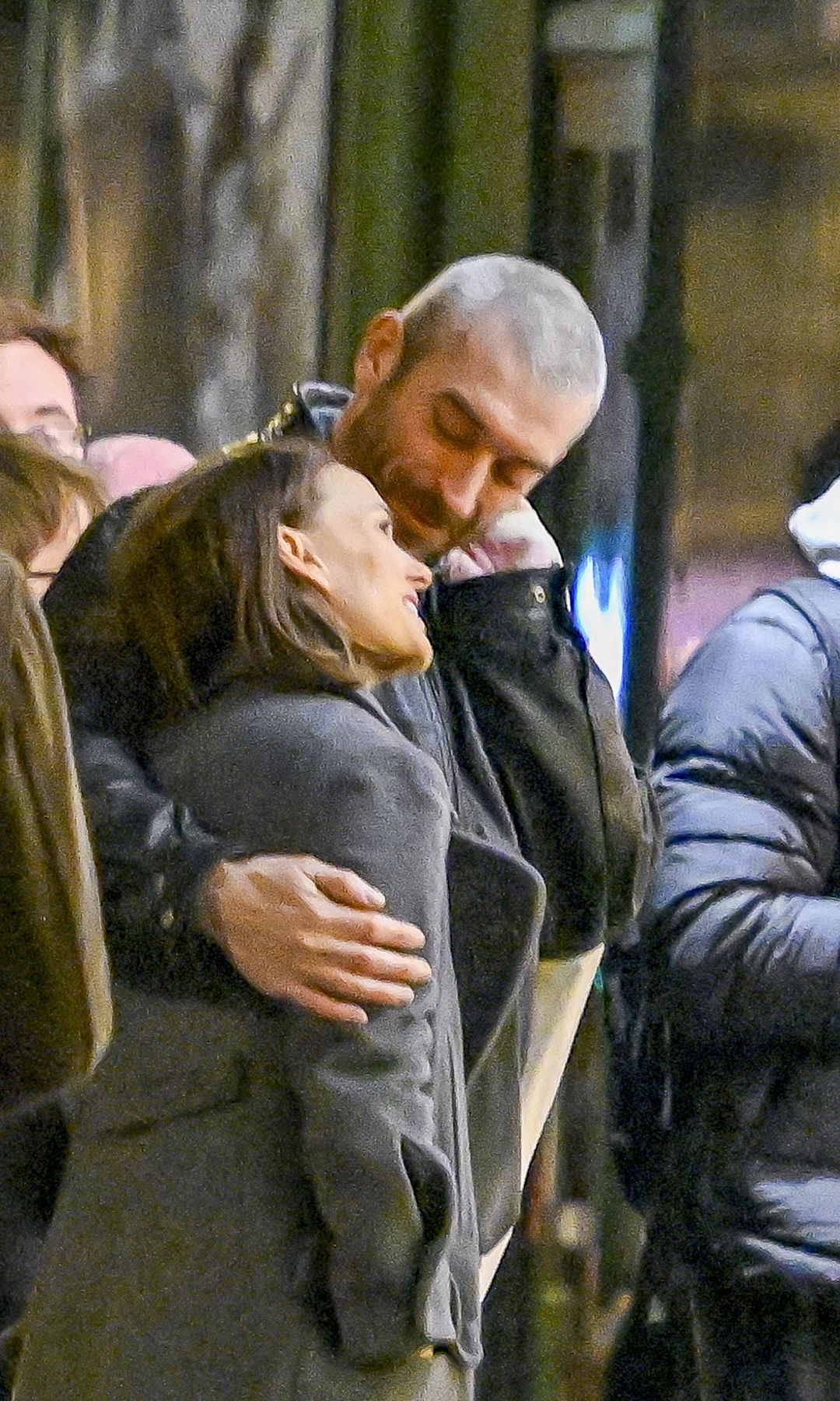 Natalie Portman and her new partner, French music producer,Tanguy Destable were seen affectionate at an independent art house cinema