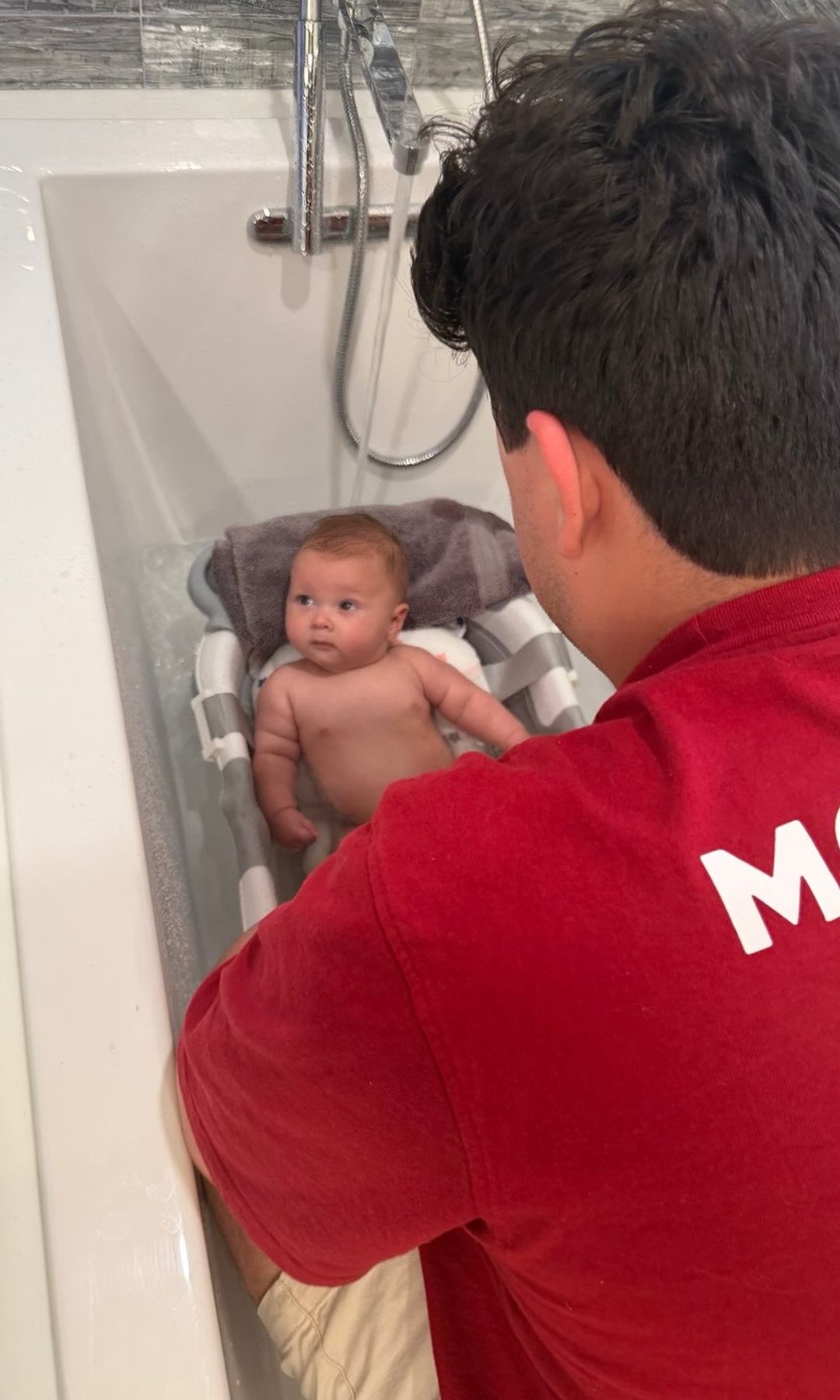 O'Donnell has been sharing updates about her grandson