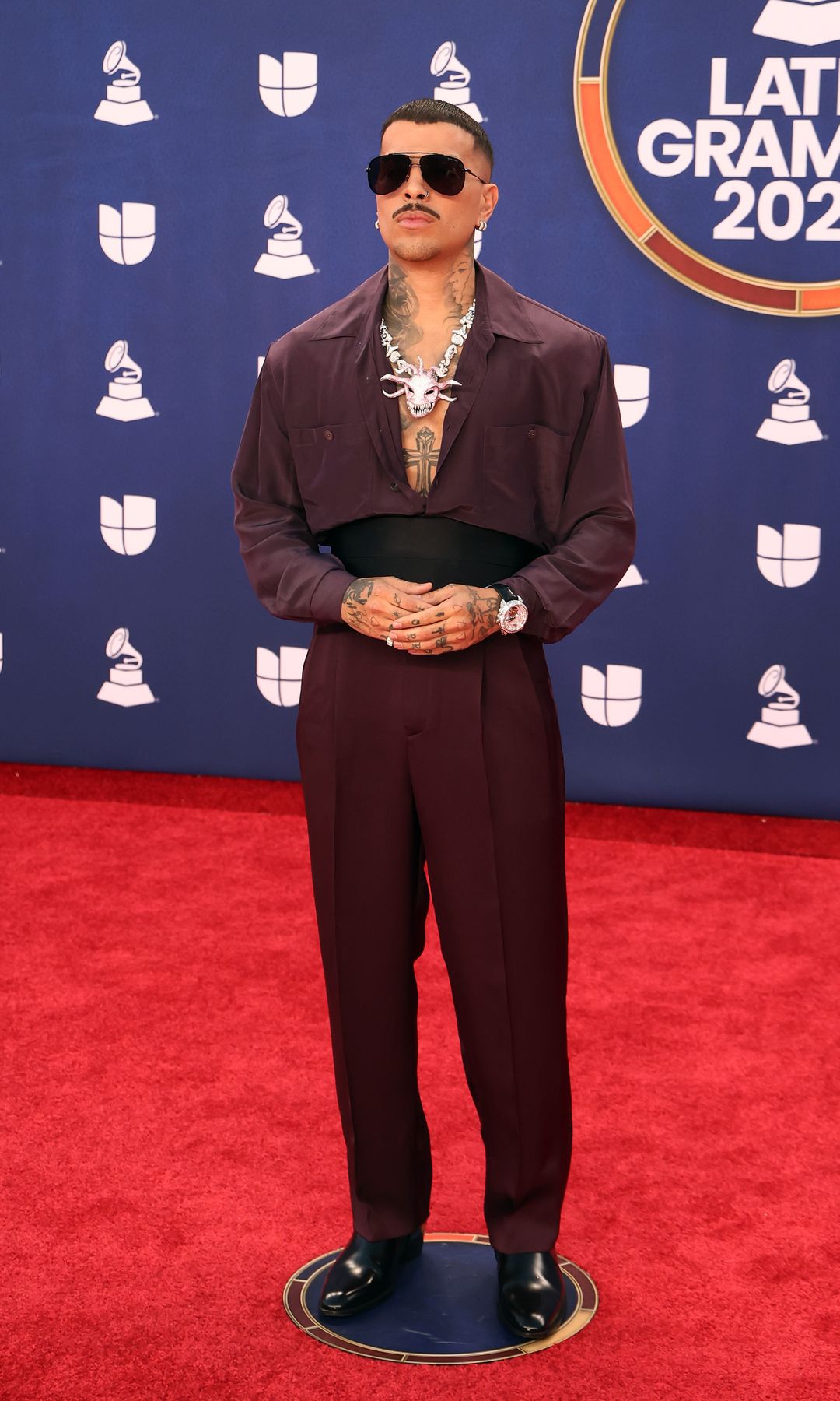 Rauw Alejandro at the 26th Annual Latin Grammy Awards
