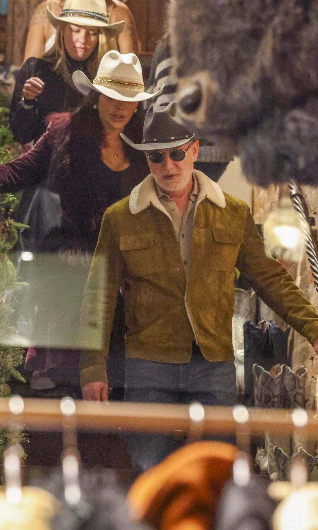 The couple showcased their distinctly Western fashion style