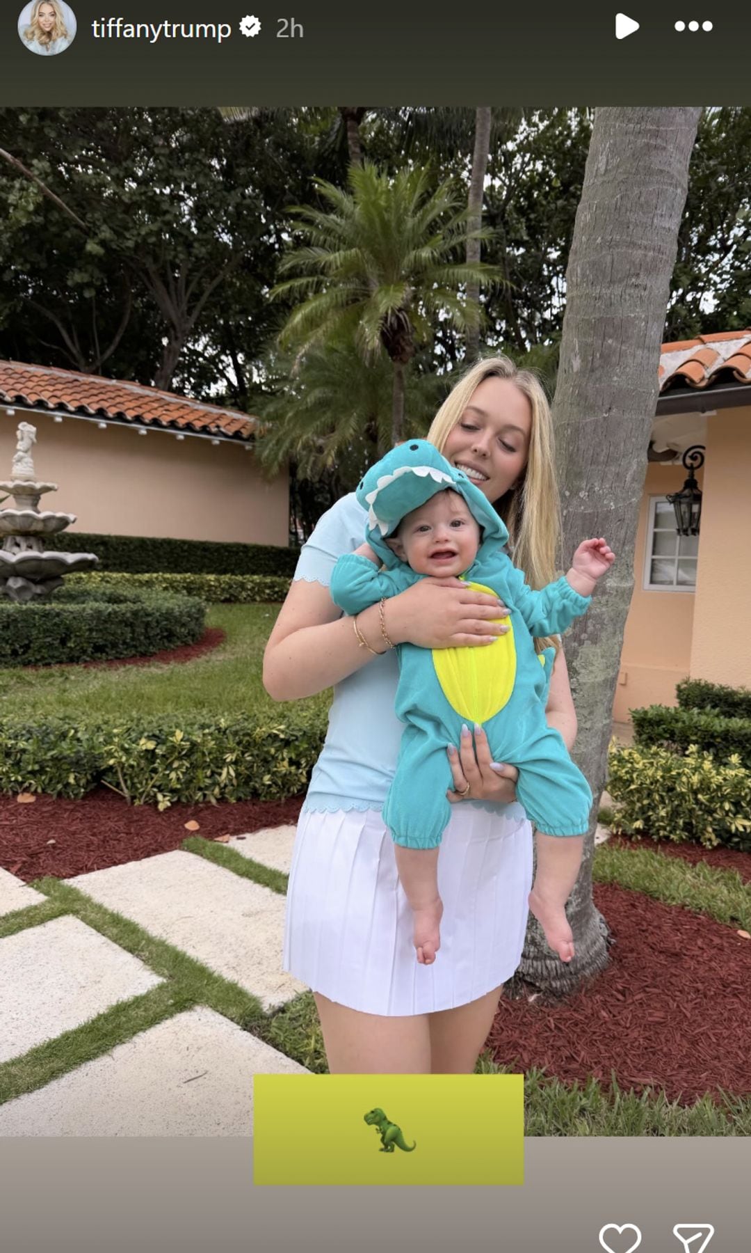 Tiffany commemorated Alexander's first Halloween with plenty of photos