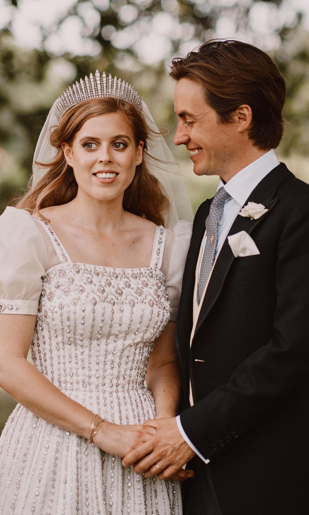 Princess Beatrice honored Queen Elizabeth with the wedding tiara that survived a royal wedding disaster