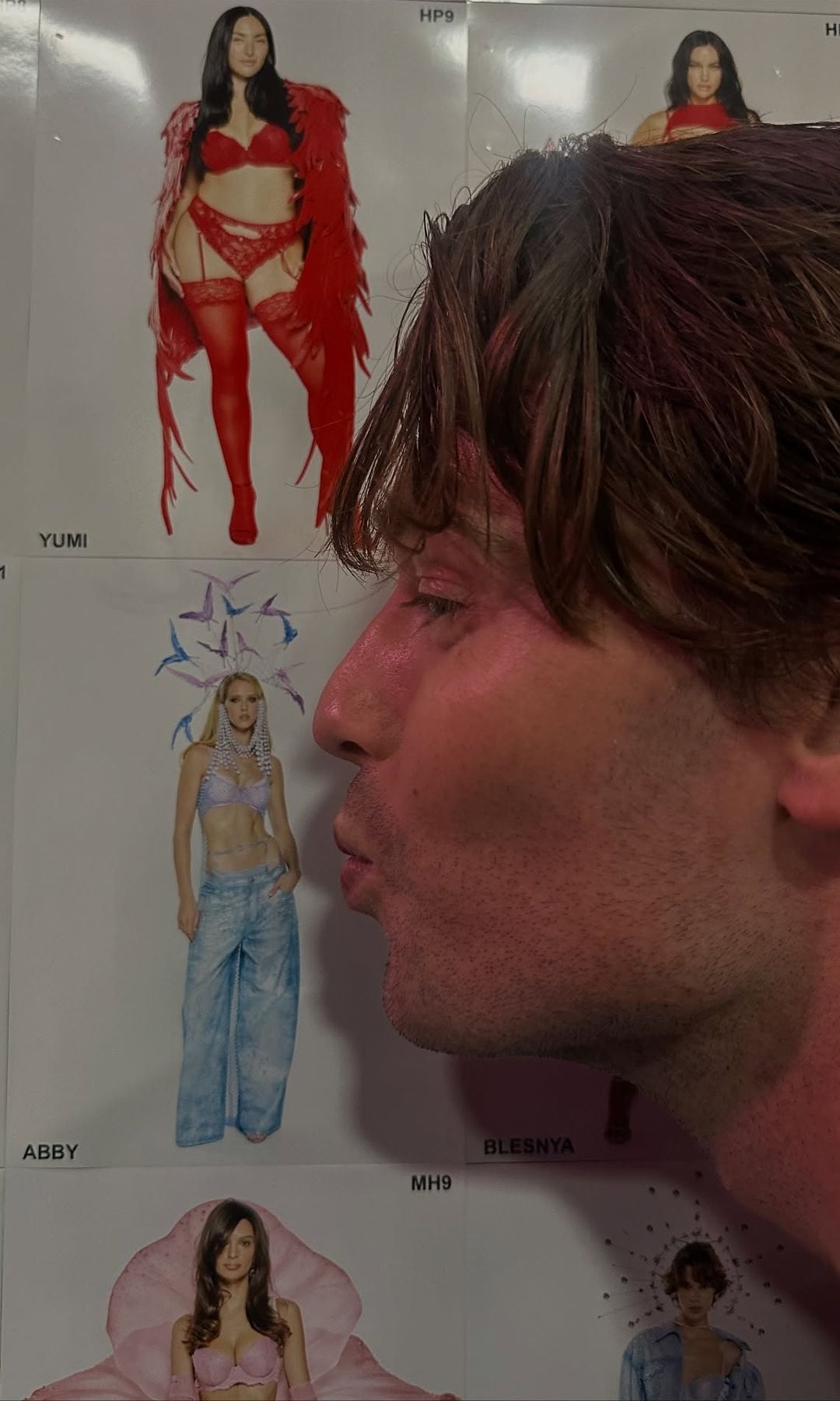 Schwarzenegger was excited for his wife's Victoria's Secret show debut