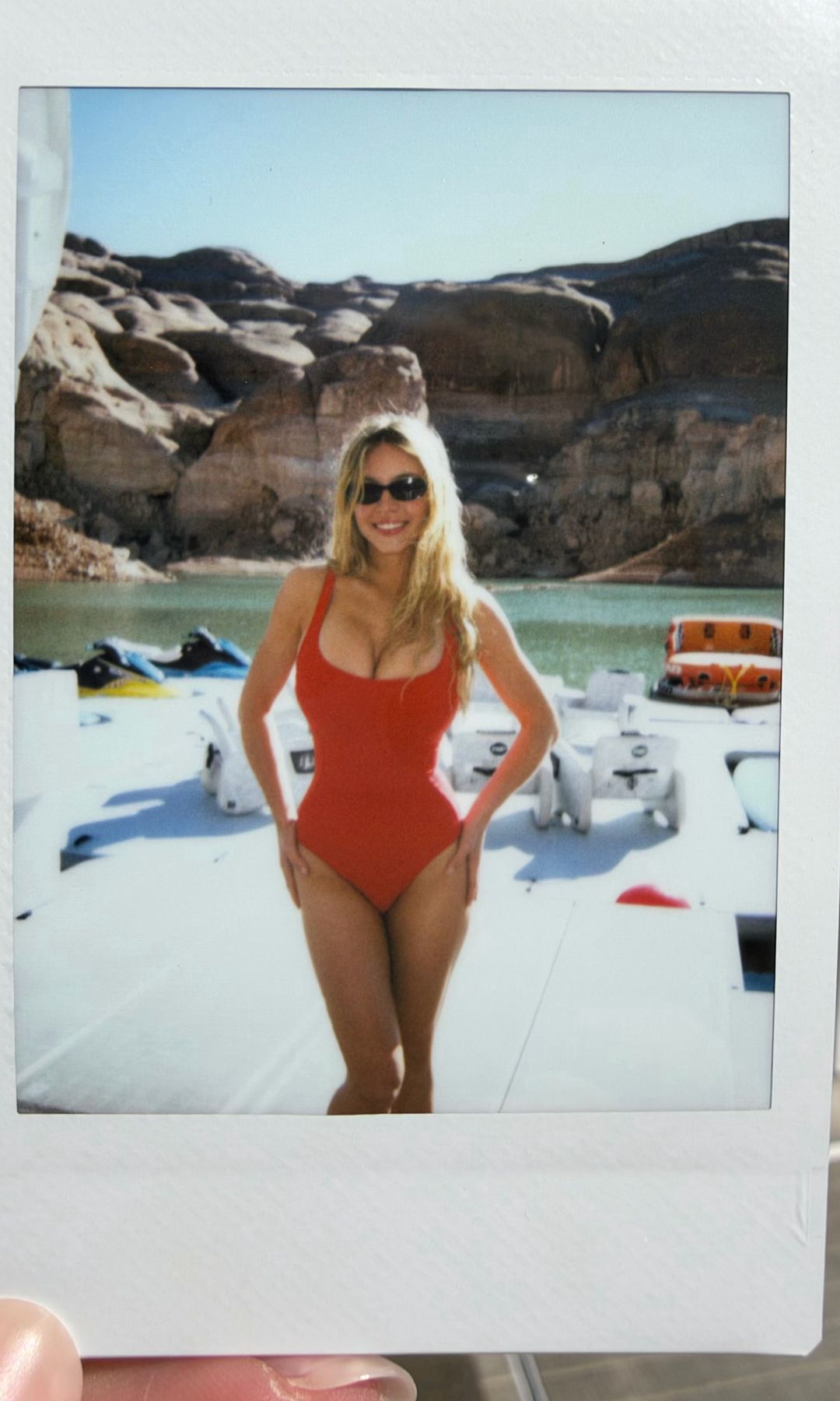 Sweeney had her Baywatch moment in some newly shared photos