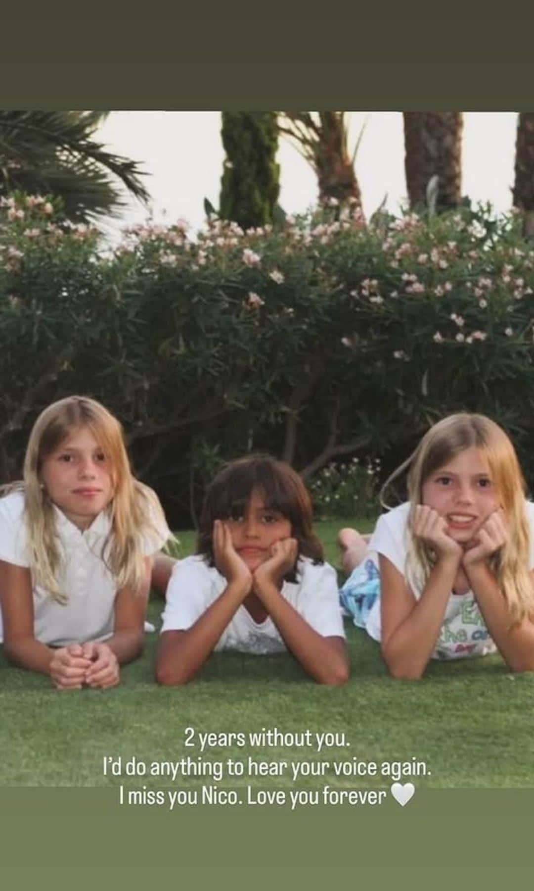 Victoria and Cristina Iglesias are remembering their late cousin