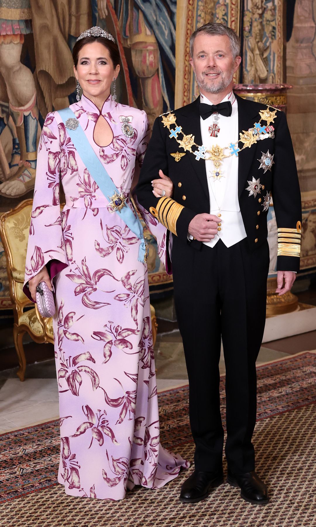 She wore some key pieces, including a convertible tiara passed down generations of Danish Queens