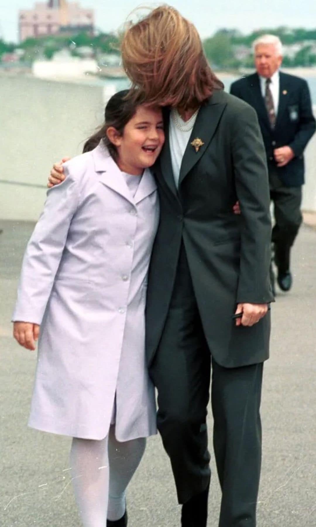 Schlossberg shared some photos alongside her cousin