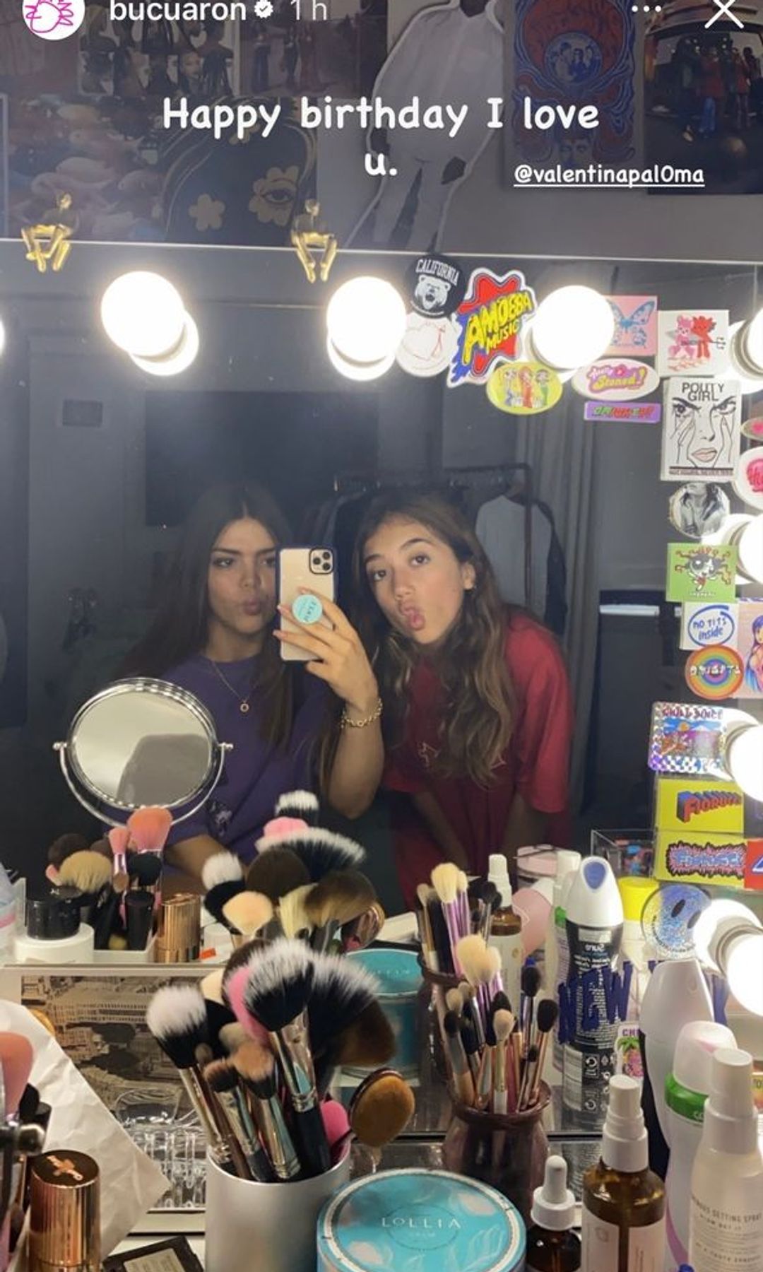 Bu shared some photos to celebrate one of her closest friends