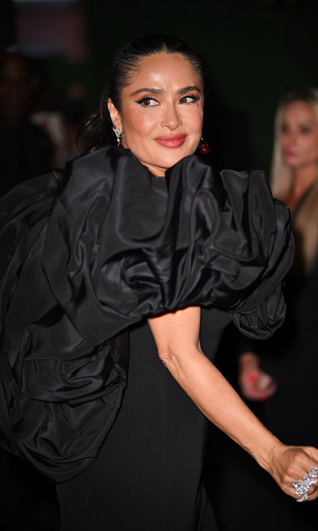 Salma Hayek Pinault attends the Kering Foundation's Fifth Annual Caring For Women Dinner at The Pool