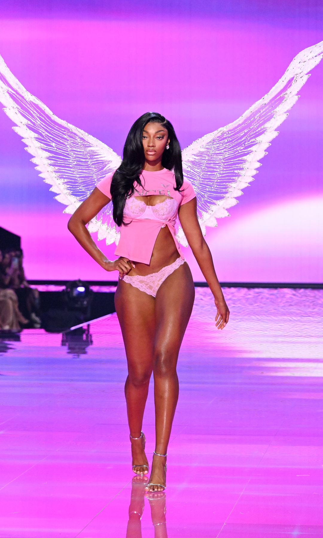Angel Reese breaks barriers as first-ever athlete to walk the Victoria’s Secret Fashion Show