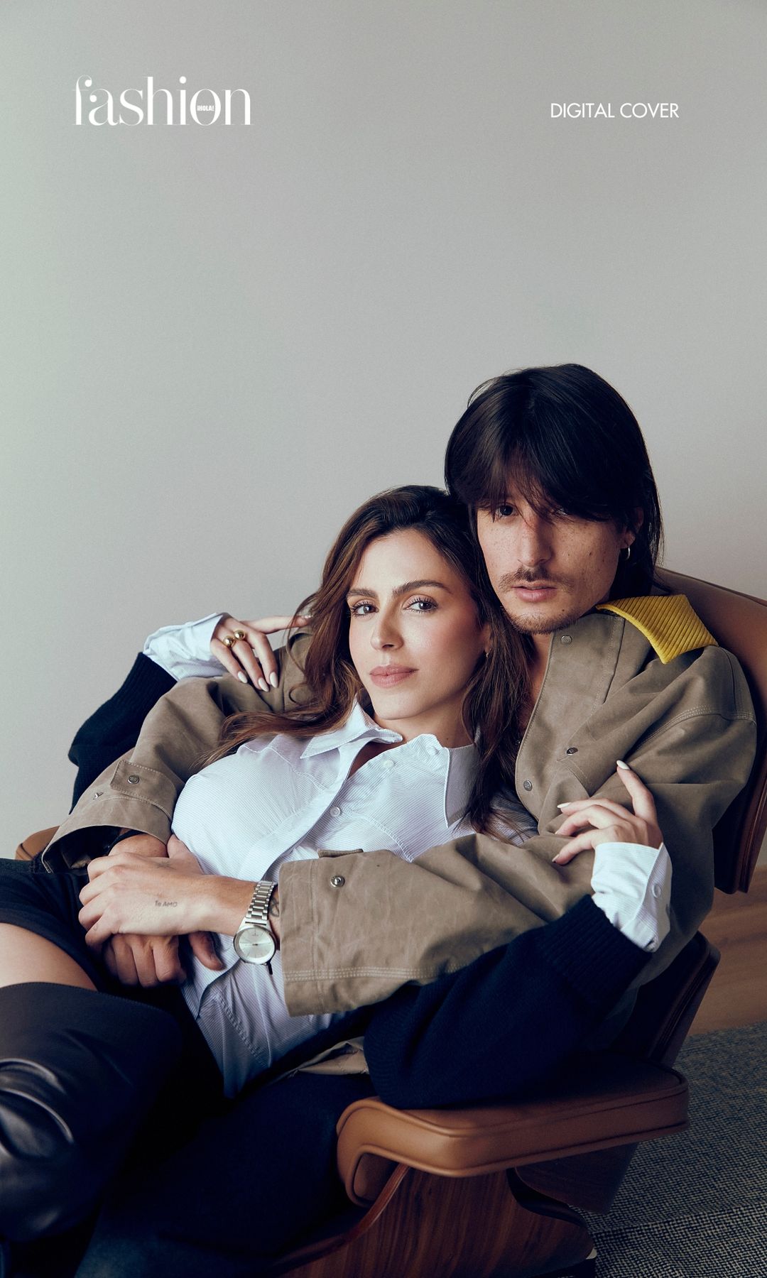 Danny Ocean and Mar Bonnelly pose in full Fendi style