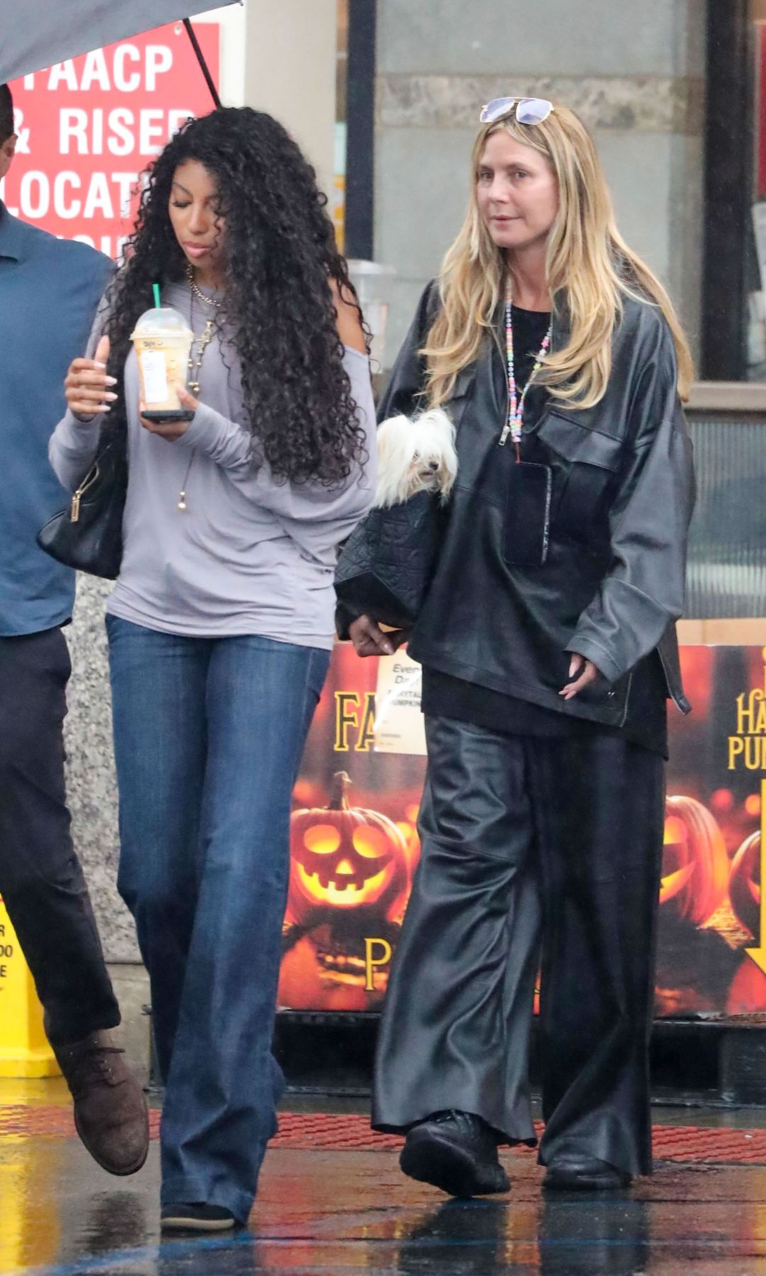 Heidi Klum and her daughter Lou on an outing in Los Angeles