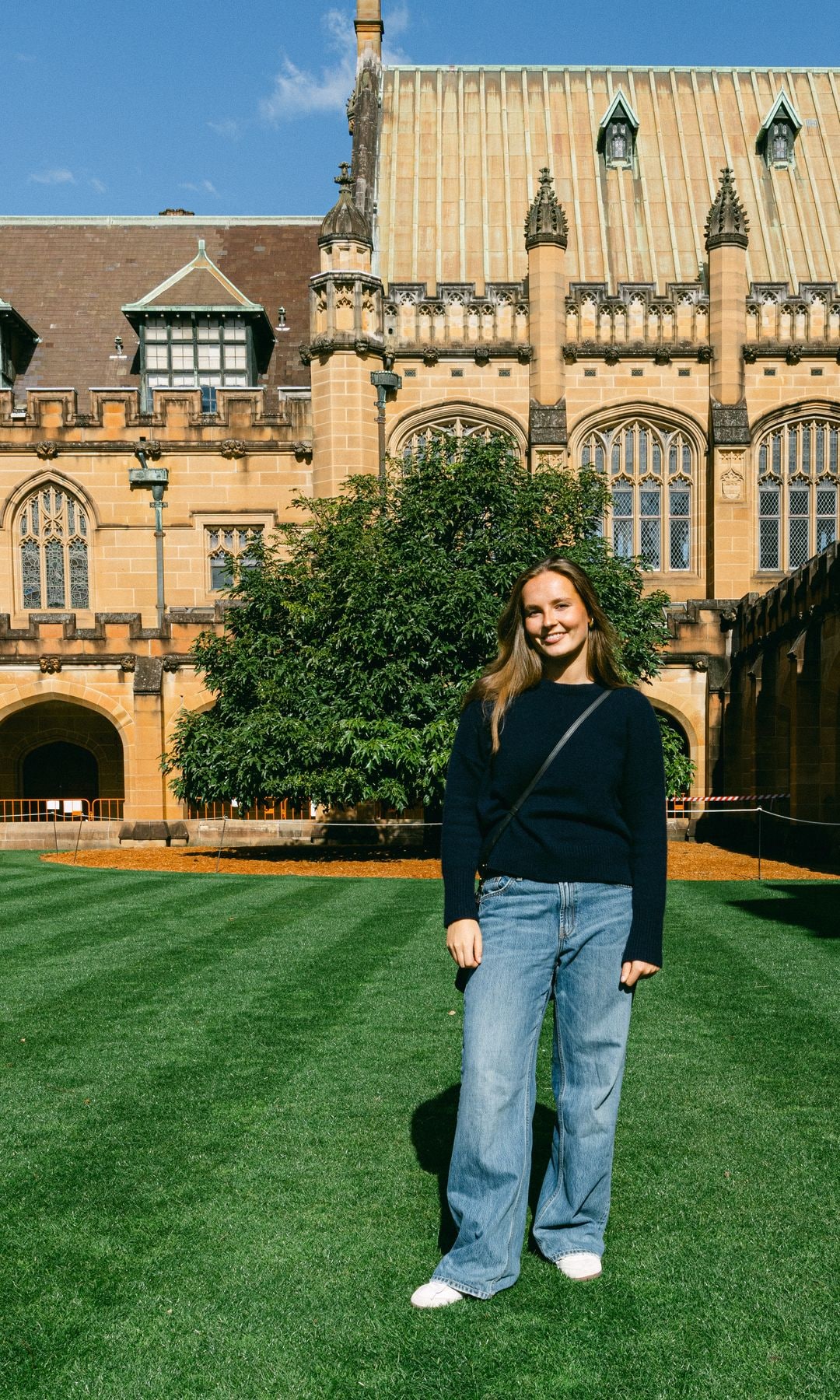 Princess Ingrid Alexandra on the campus of the University of Sydney