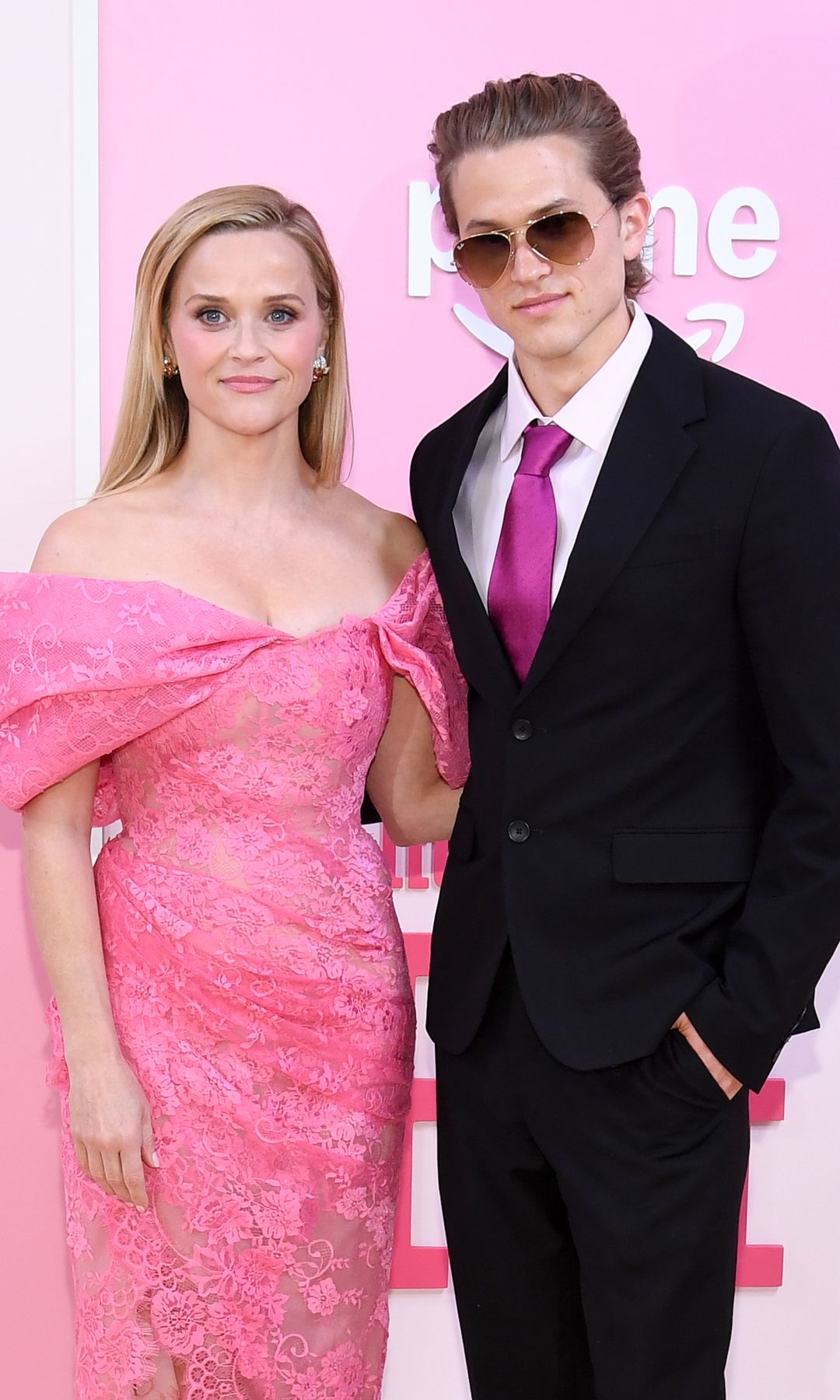 Reese Witherspoon and son Deacon echo Ryan Phillippe's look at 'Elle' premiere — A generational moment