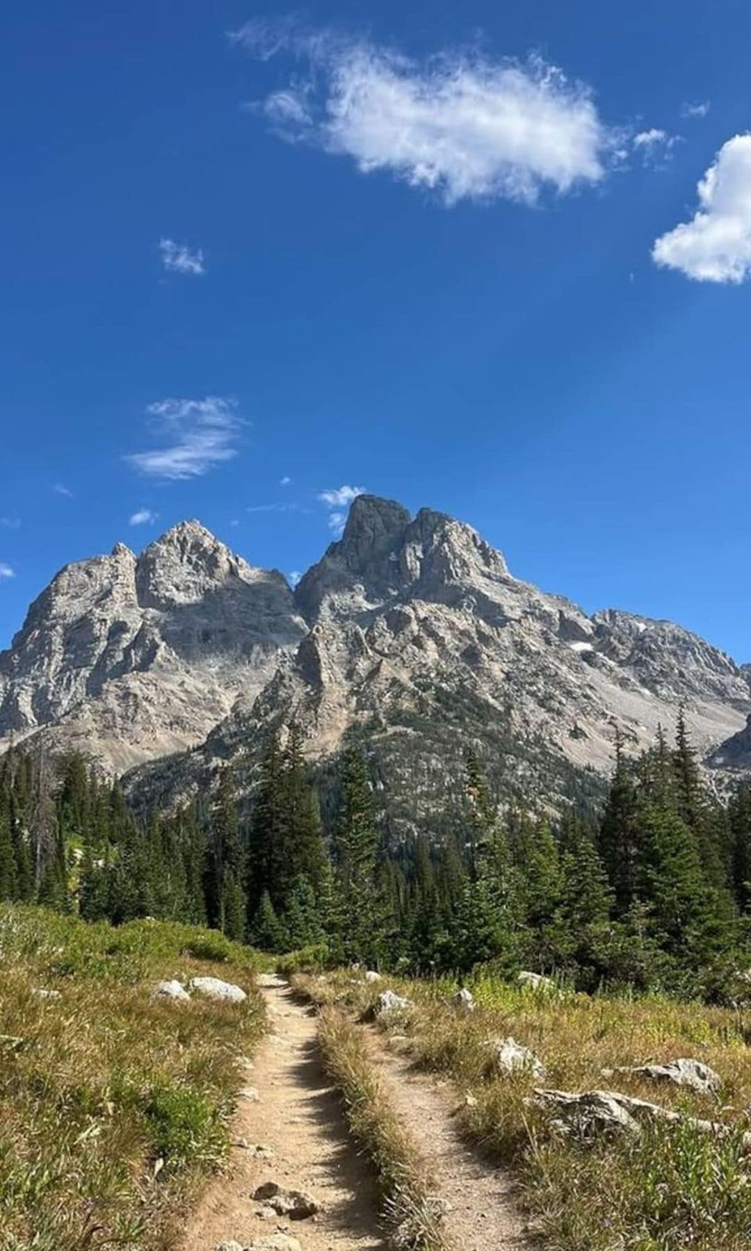 Carys shared this beautiful photo of the mountain scenery on her vacation