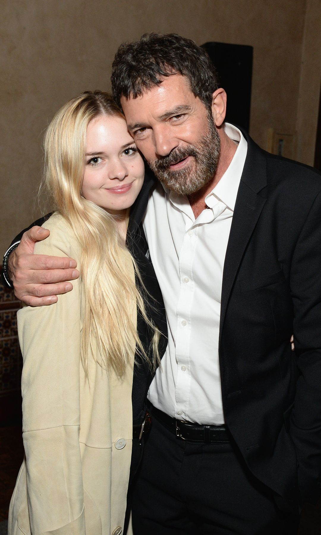 Antonio Banderas and Stella del Carmen Banderas 