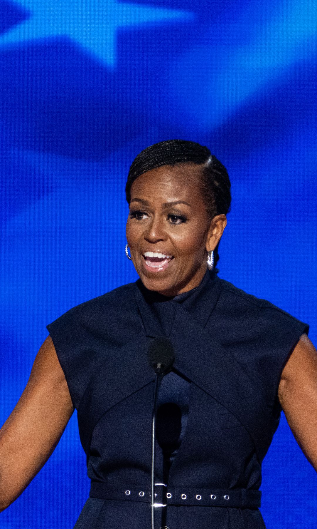 Michelle Obama radiates joy in bright, feminine and unapologetically colorful summer dress