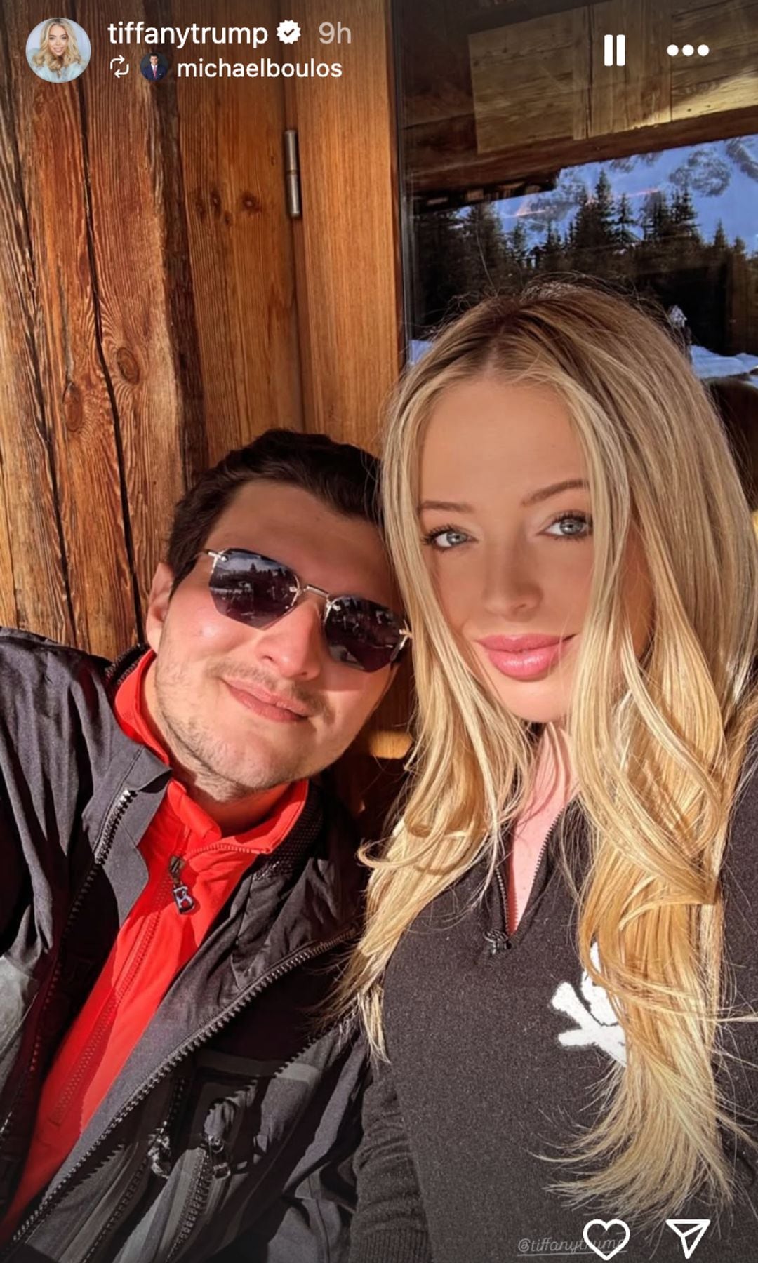 Tiffany Trump celebrates her first birthday with her 'little man'