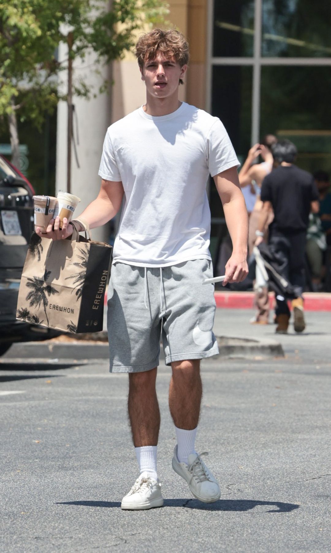 Jayden Federline was photographed in Calabasas grabbing some food