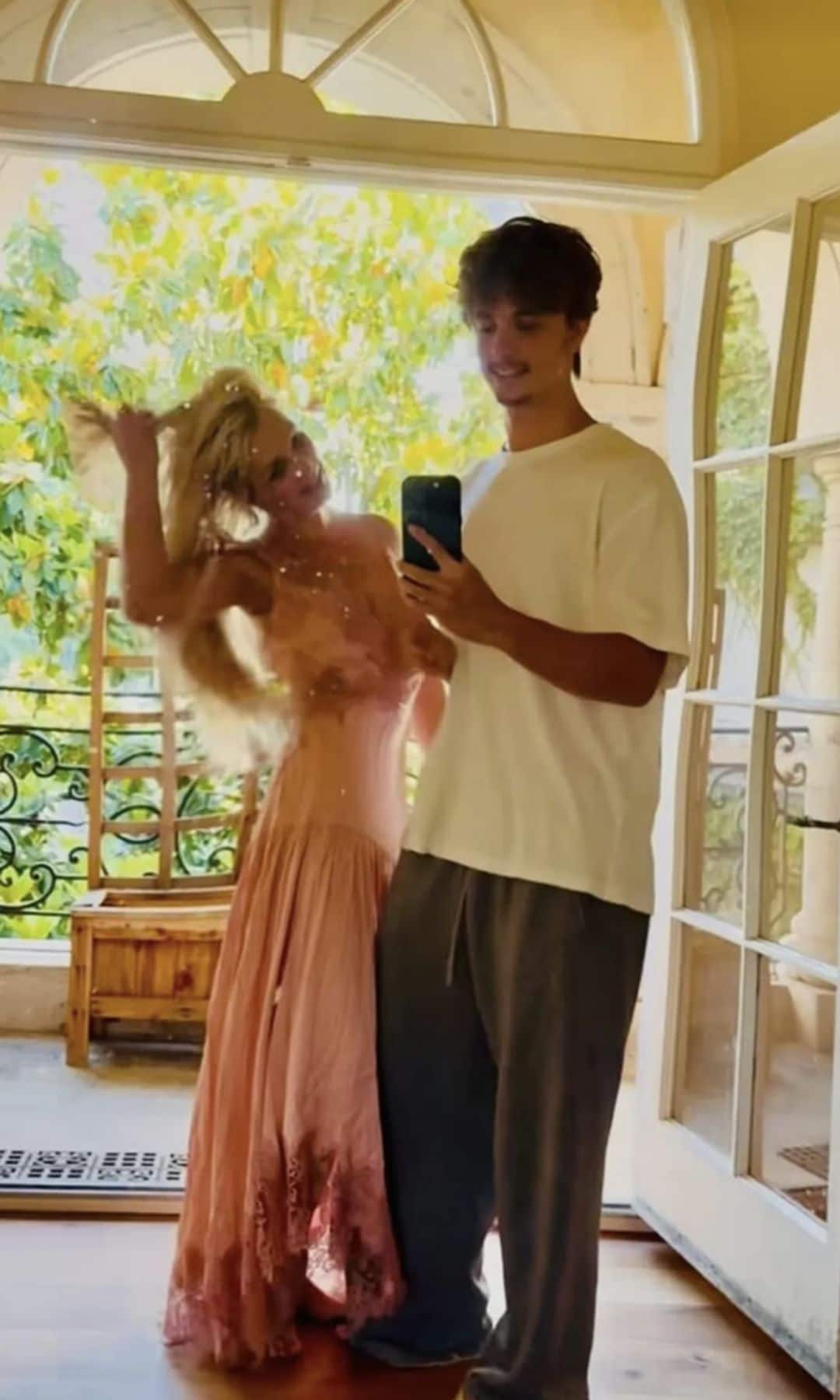 Spears shared a photo with her son Jayden earlier this year