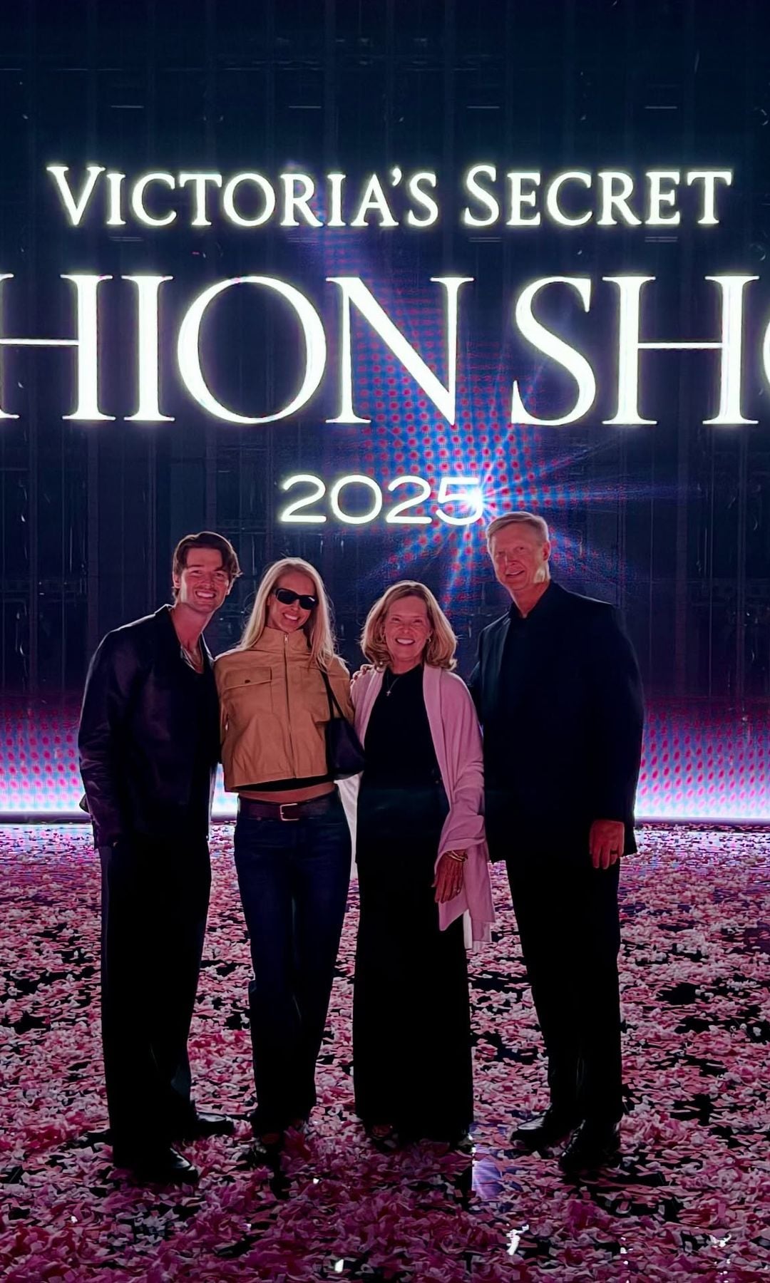 Champion, Schwarzenegger and her parents