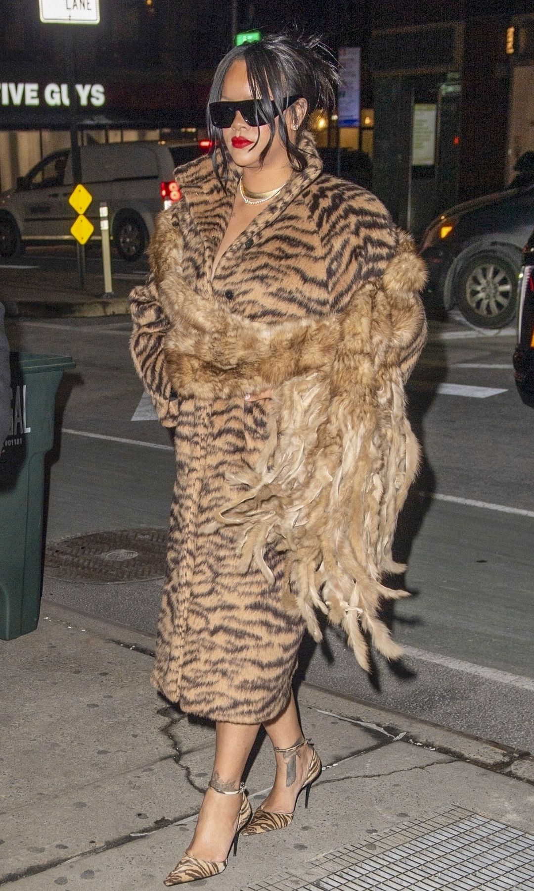 Rihanna and A$AP Rocky were spotted attending a private screening and dinner