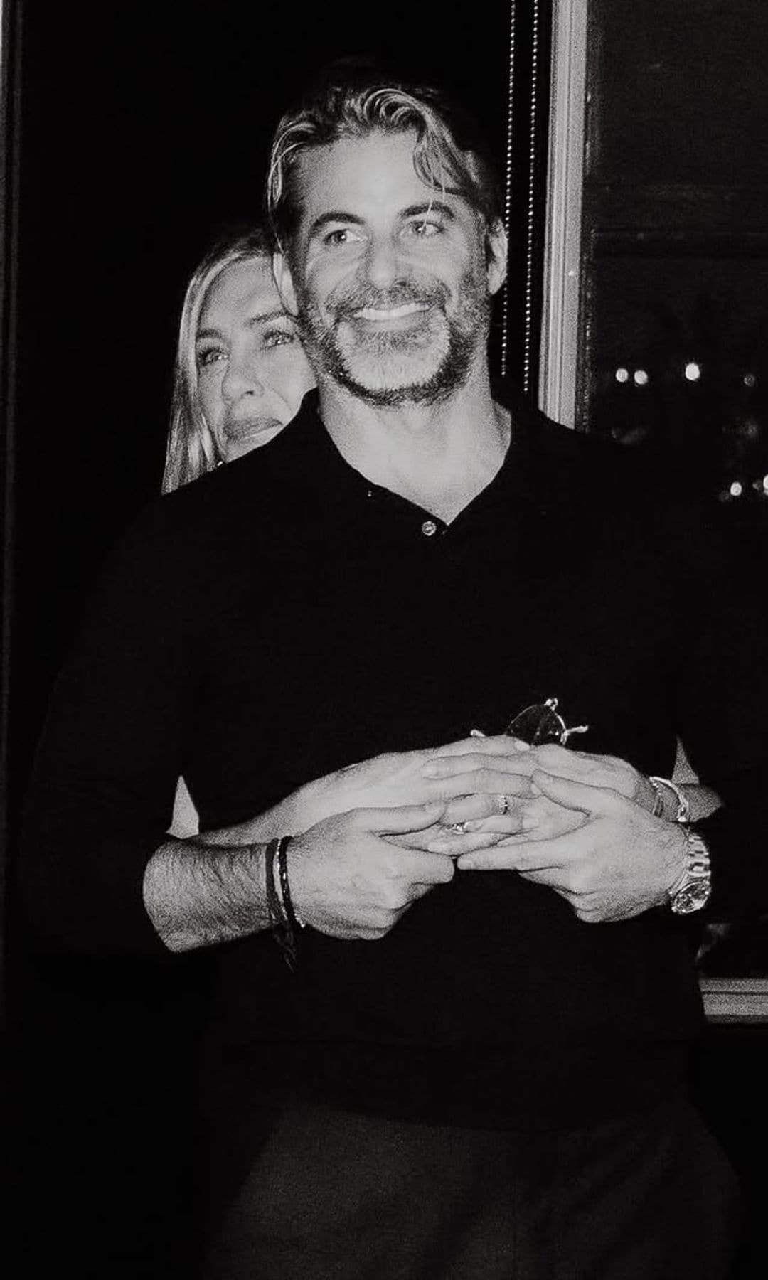 Aniston's post was shared to commemorate Curtis' birthday