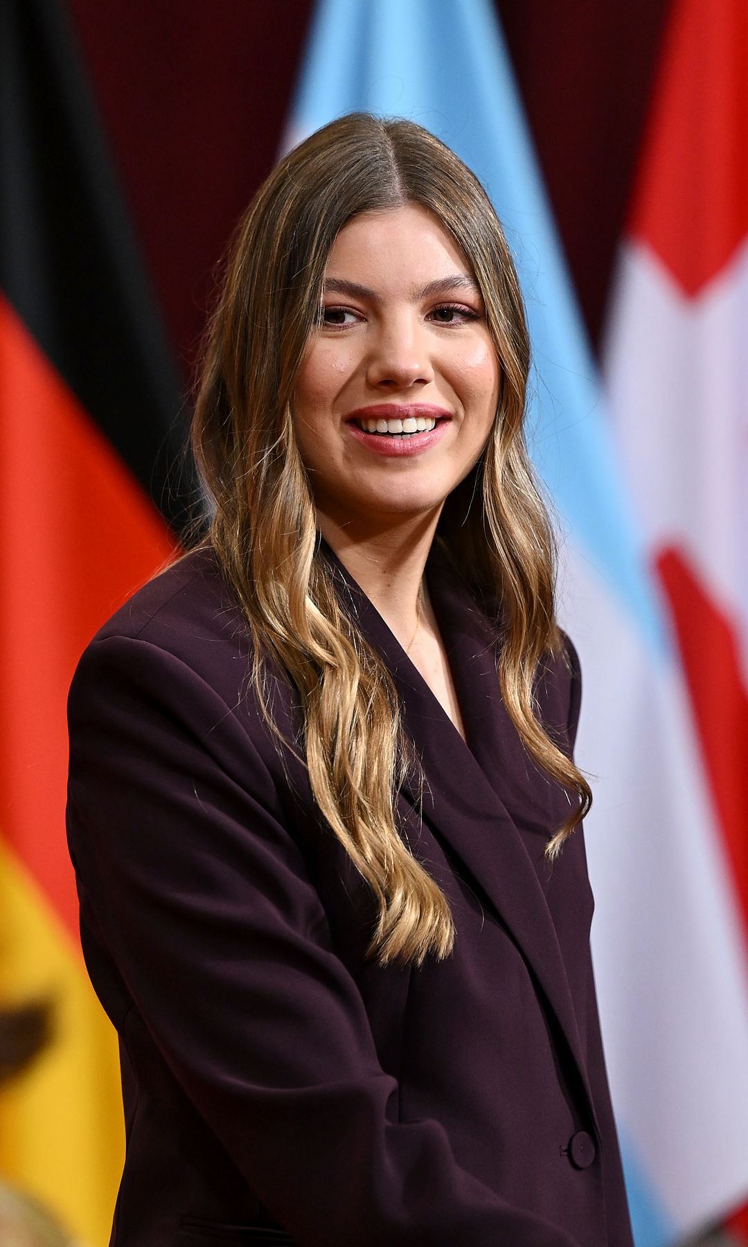 Princess Sofia of Spain during an audience to celebrate the winners of the 2026 Princess of Asturias Awards