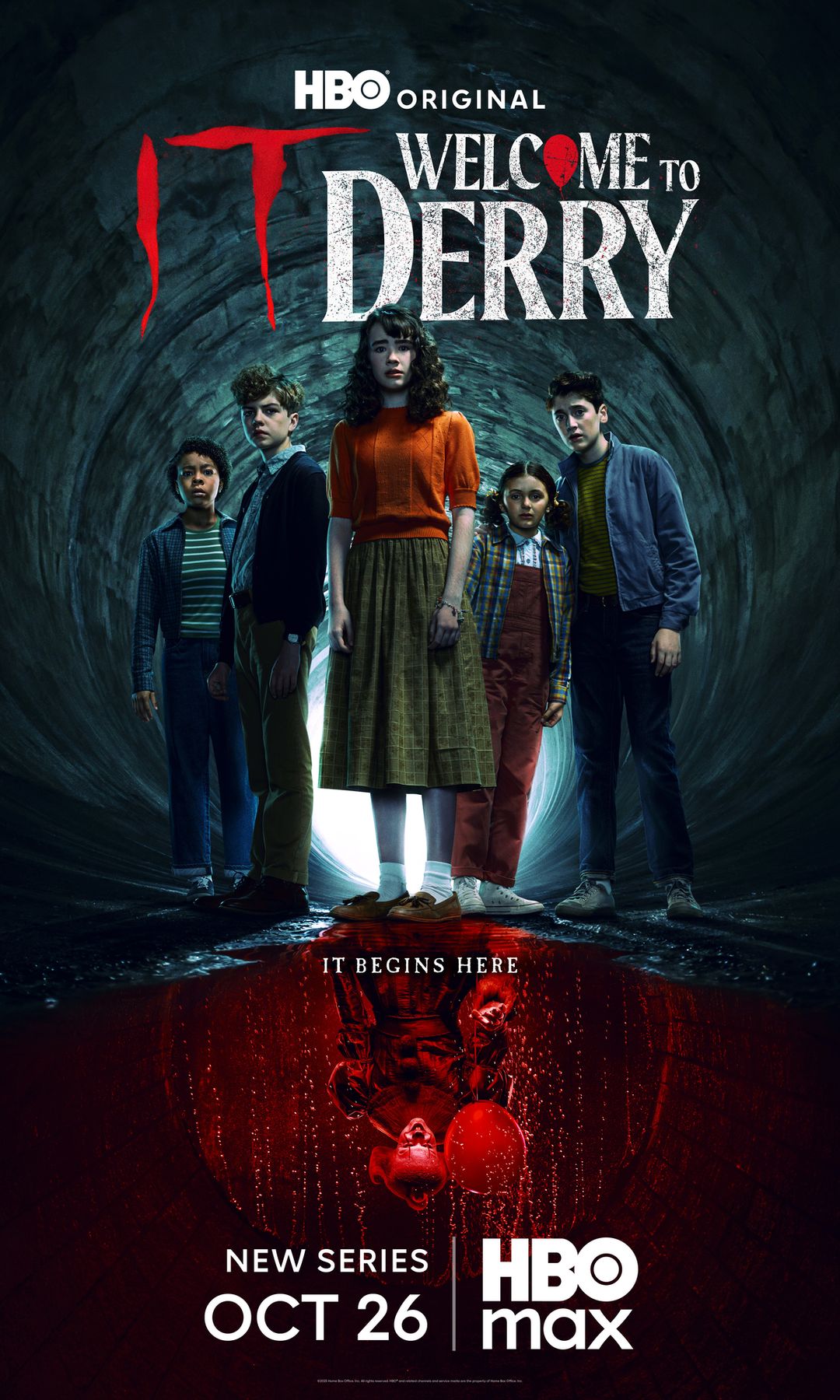 The cast of kids of 'Welcome to Derry'