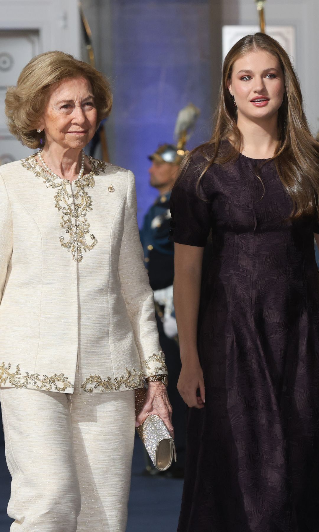 Queen Sofia and Princess Leonor at the 'Princess of Asturias Awards 2025 ceremony