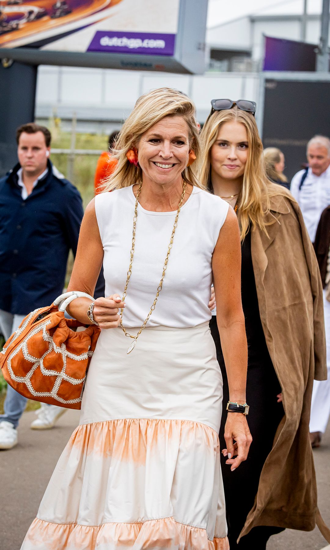Queen Maxima at the Dutch Grand Prix 