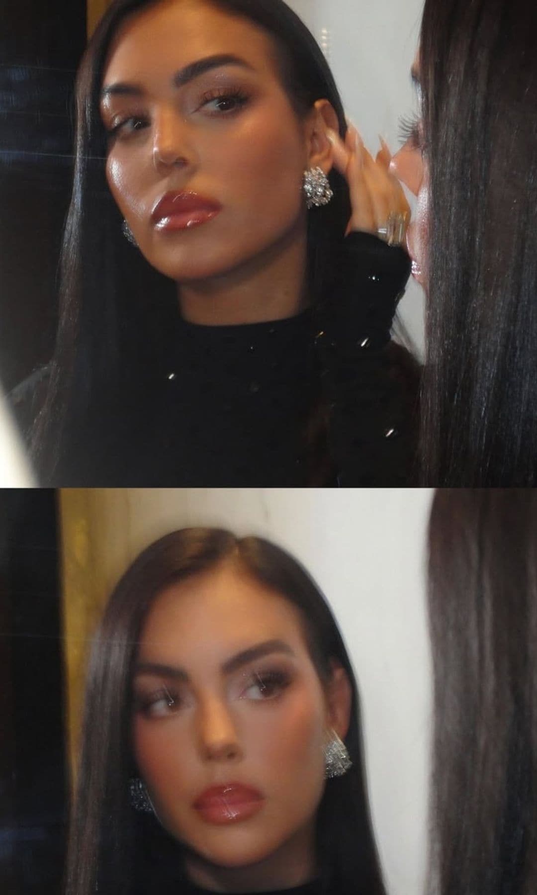 Rodriguez shared close-up photos of the stunning accessories of her look