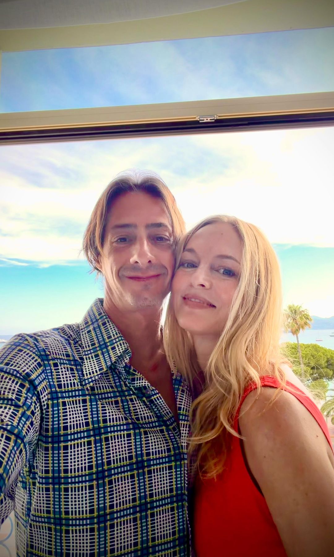 Heather Graham and her boyfriend, Michele Civetta