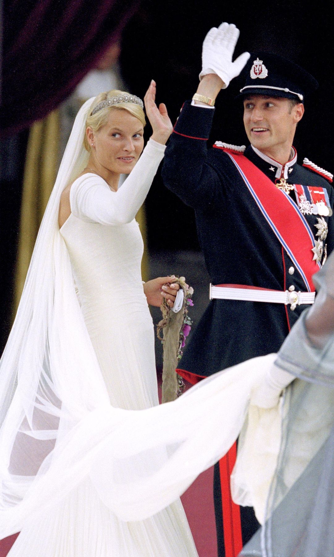 The couple got married in Oslo, in 2001