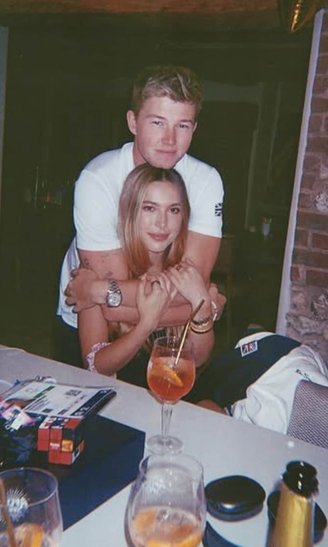 The couple confirmed their relationship after Charles won gold in the Summer Olympics
