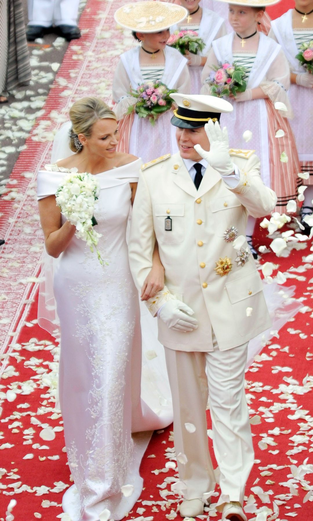Princess Charlene of Monaco and Prince Albert II of Monaco