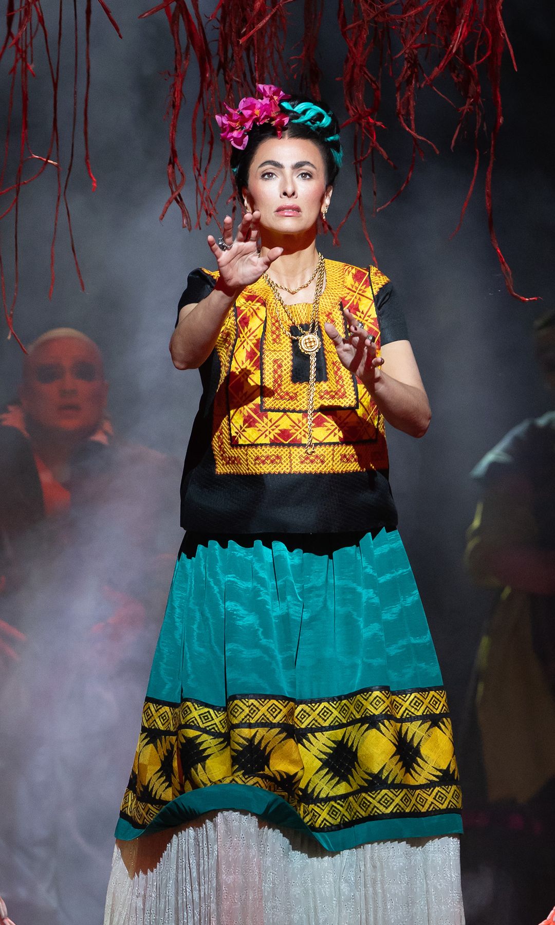 Isabel Leonard as Frida Kahlo in El Último Sueño de Frida y Diego at the NY Met Opera House