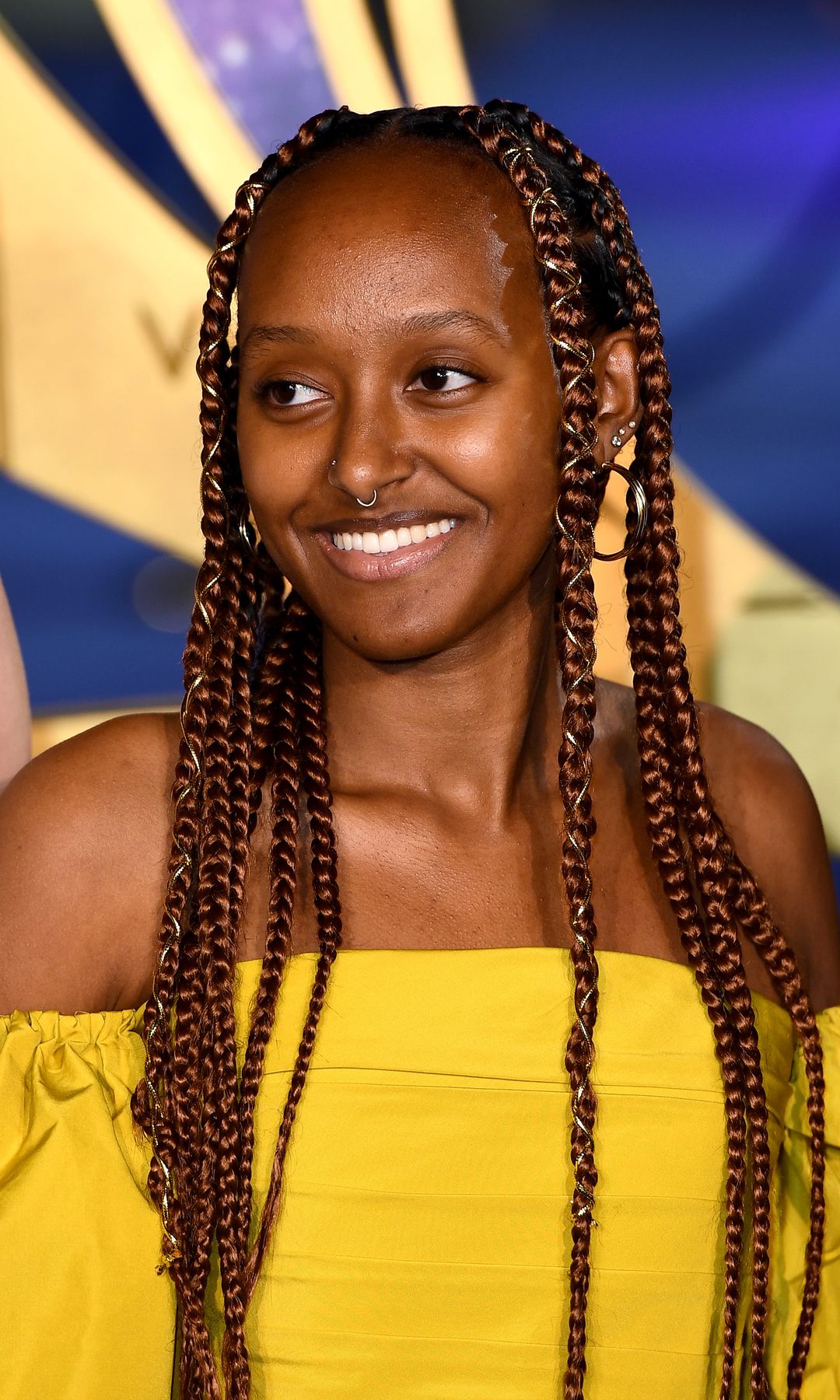 Zahara Jolie at the premiere of 'The Eternals' in the UK, on October 2021