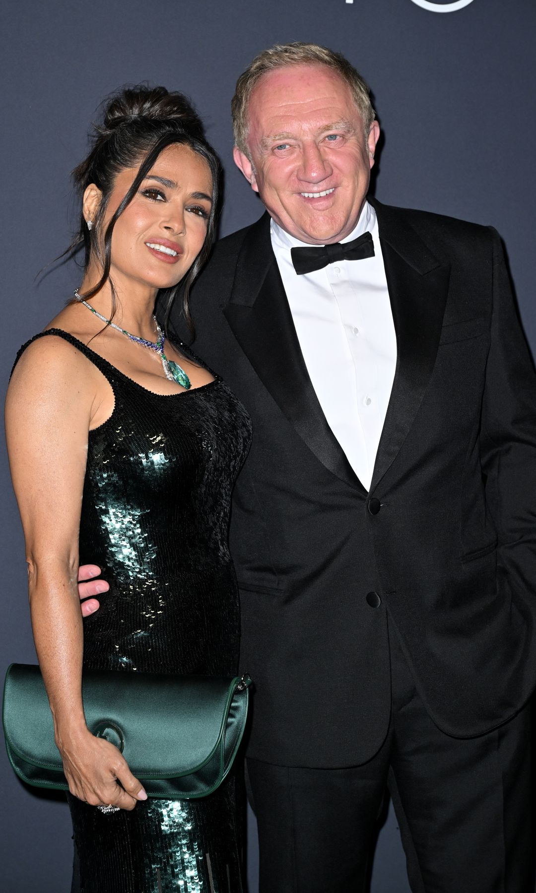 Salma Hayek and her husband Francois-Henri Pinault 