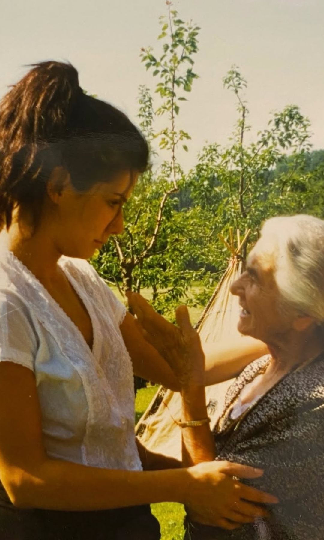 Bullock shared memories of her grandmother and mother and an impactful message