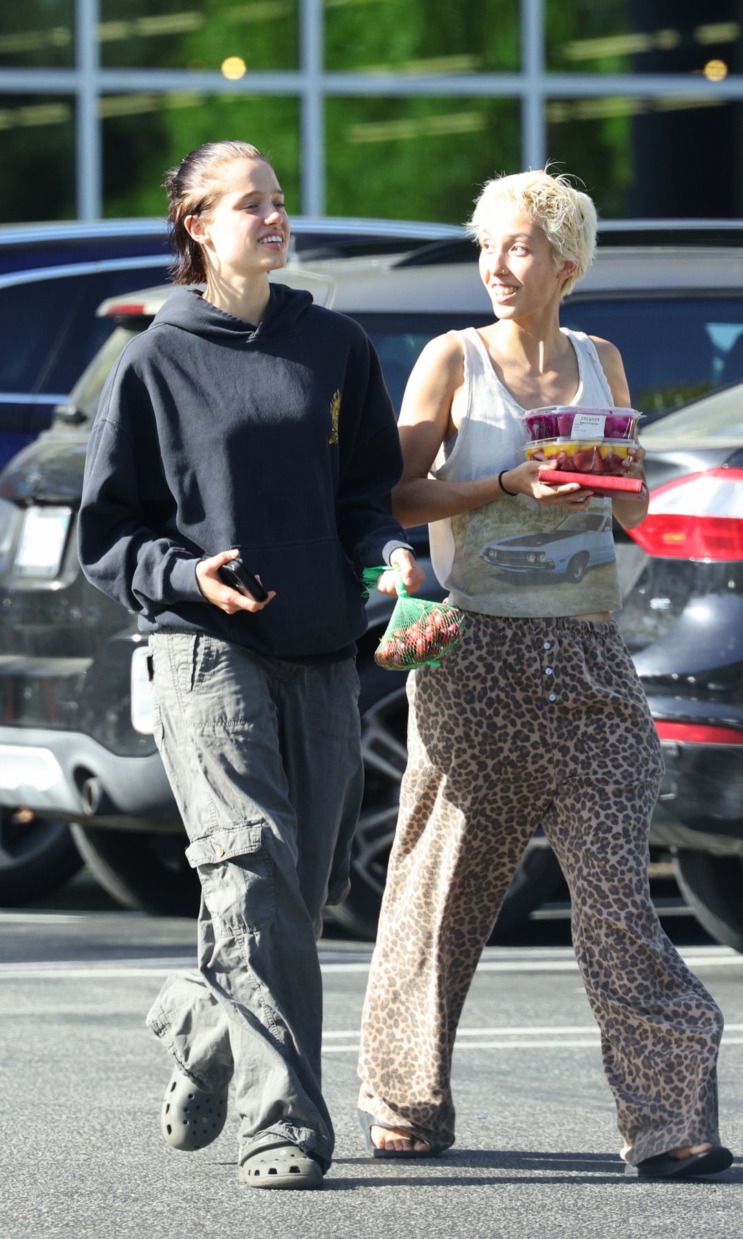 In April of this year, Shiloh was spotted with dark hair, showcasing her affinity for trying out new styles. 
