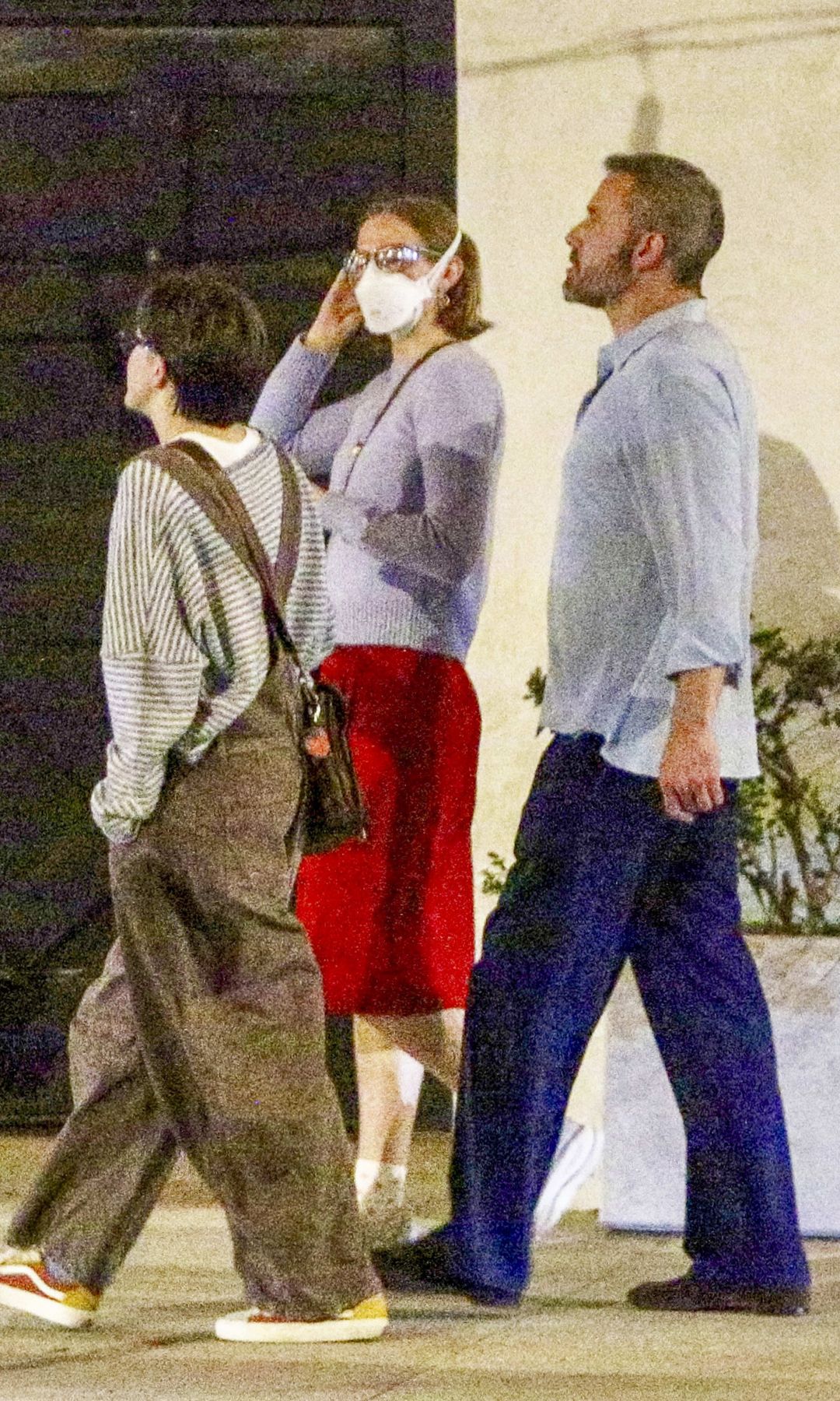 Ben Affleck and his kids, Fin and Violet