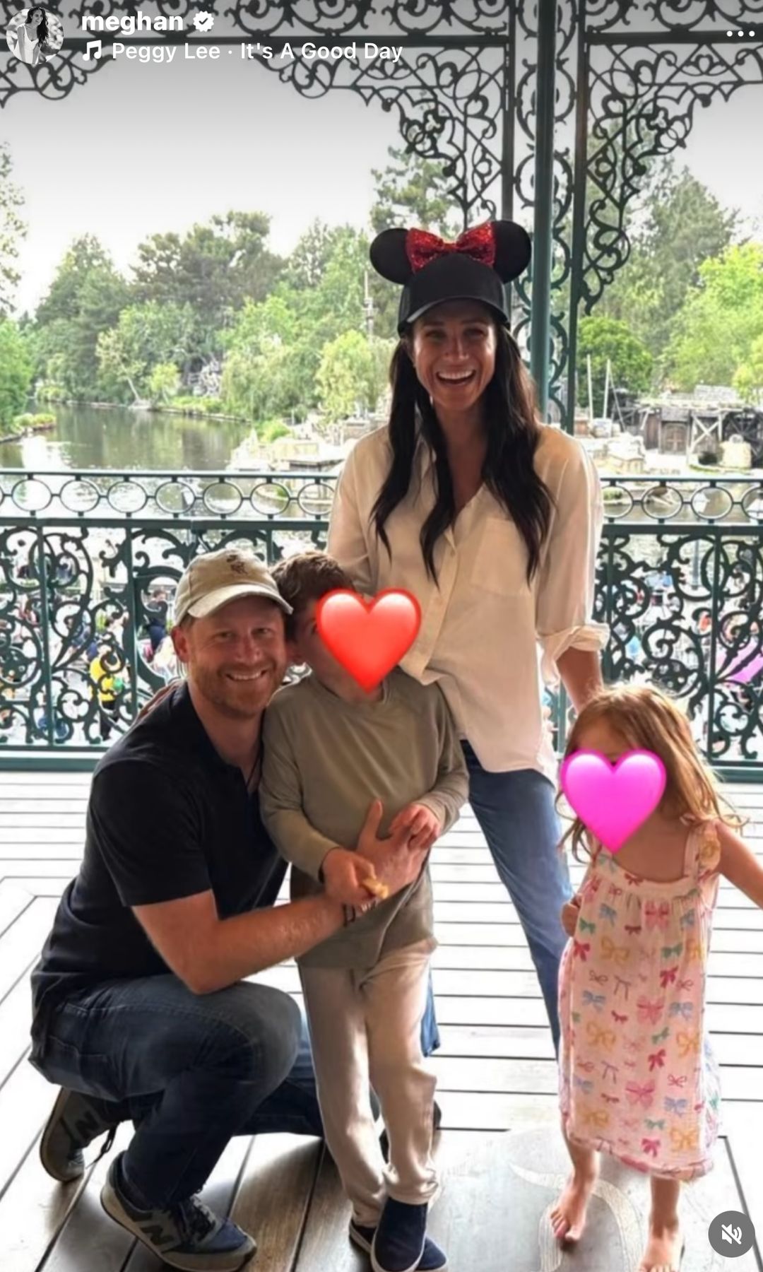 Meghan described the trip as "two days of pure joy!"