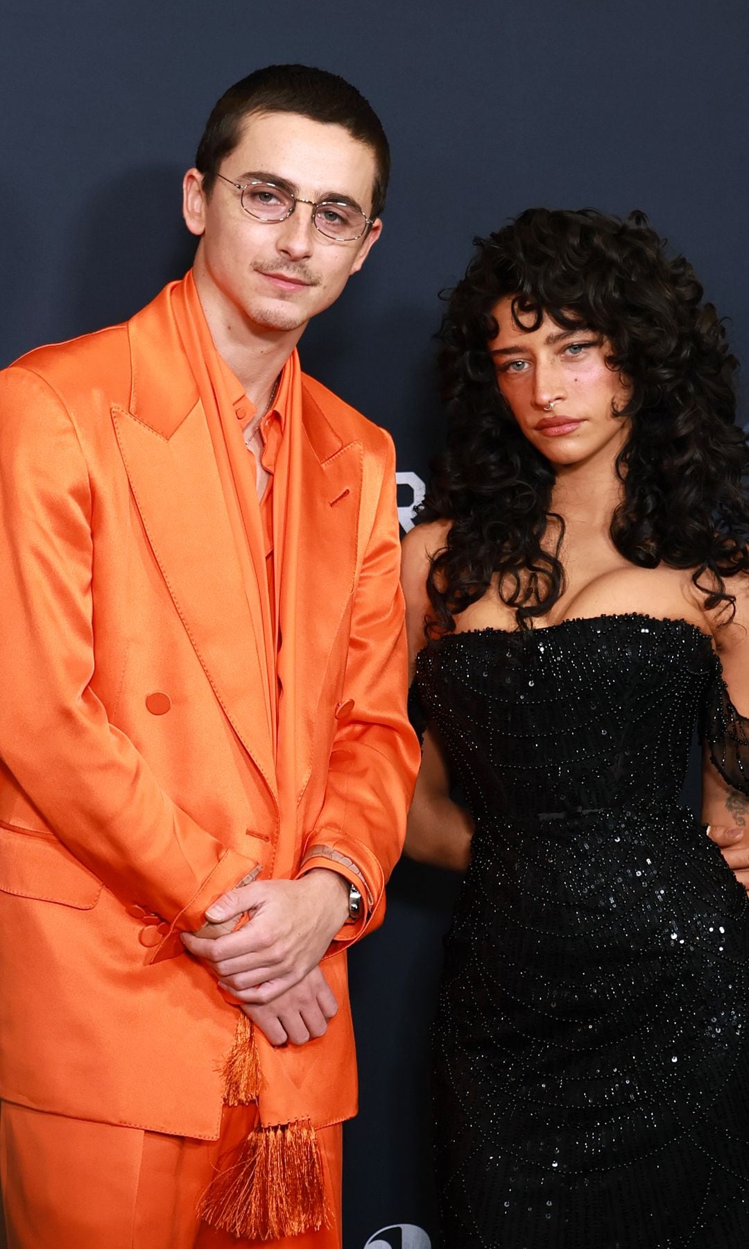 Chalamet and Odessa star in "Marty Supreme" 